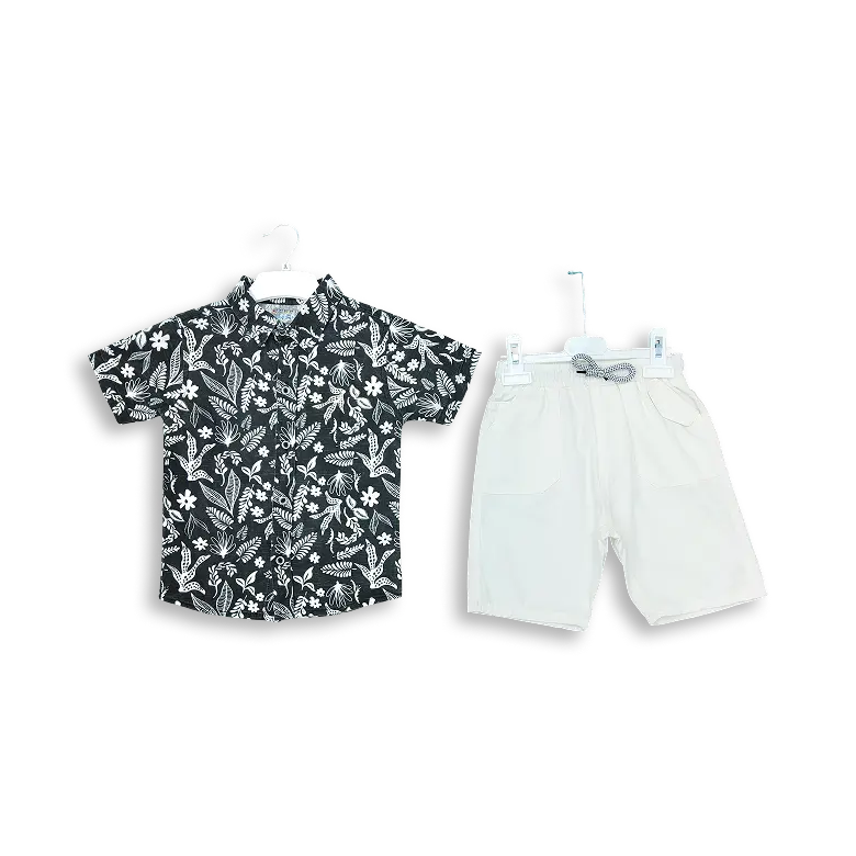 Classic Shirt & Shorts Set